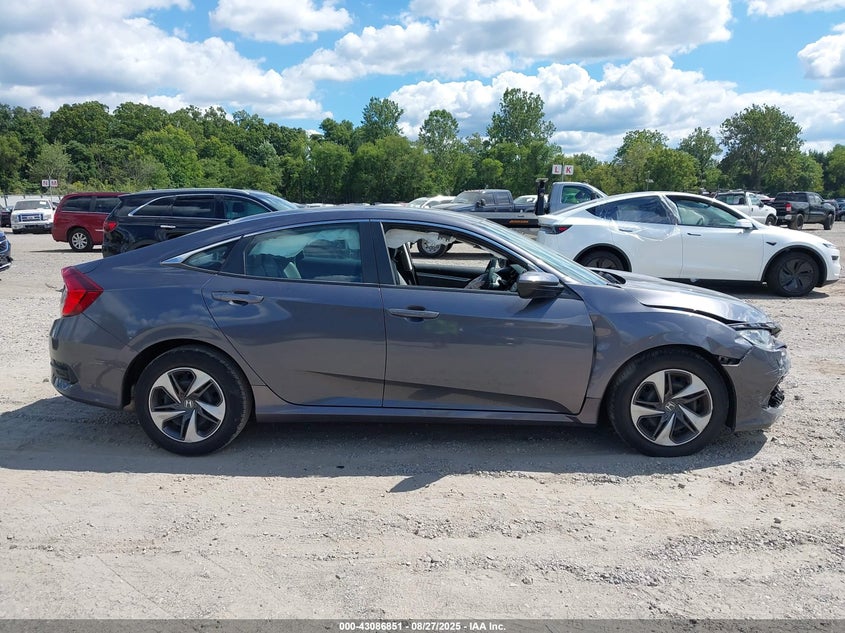 2021 HONDA CIVIC LX - 19XFC2F67ME201223