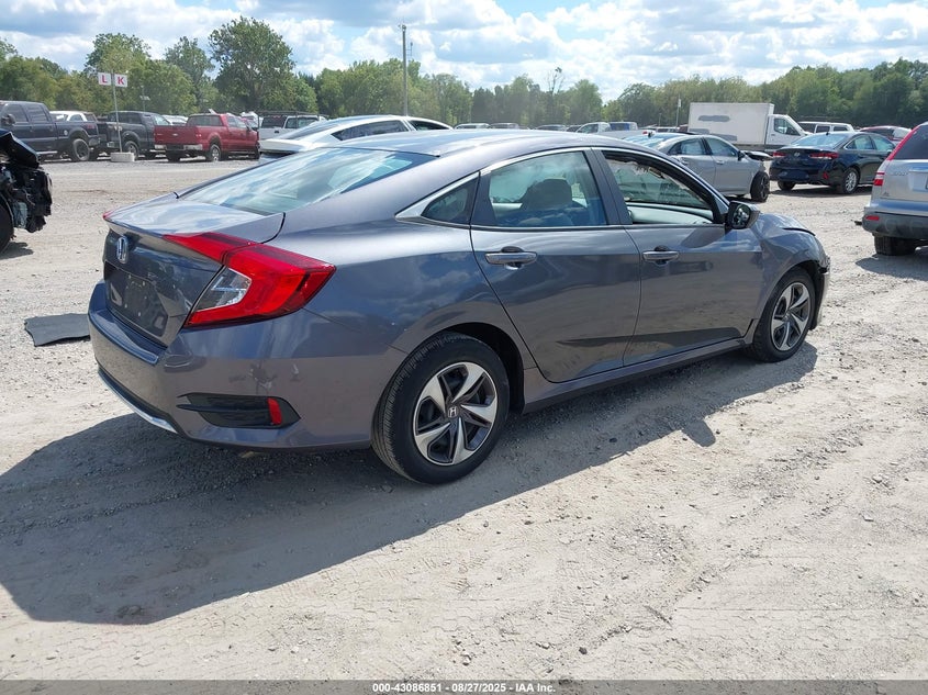 2021 HONDA CIVIC LX - 19XFC2F67ME201223