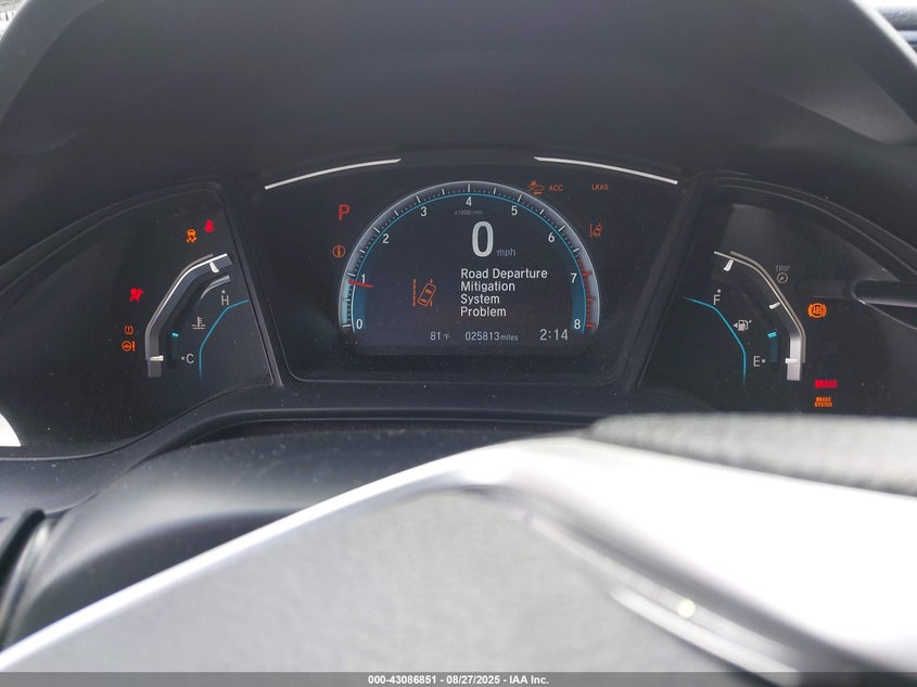 2021 HONDA CIVIC LX - 19XFC2F67ME201223