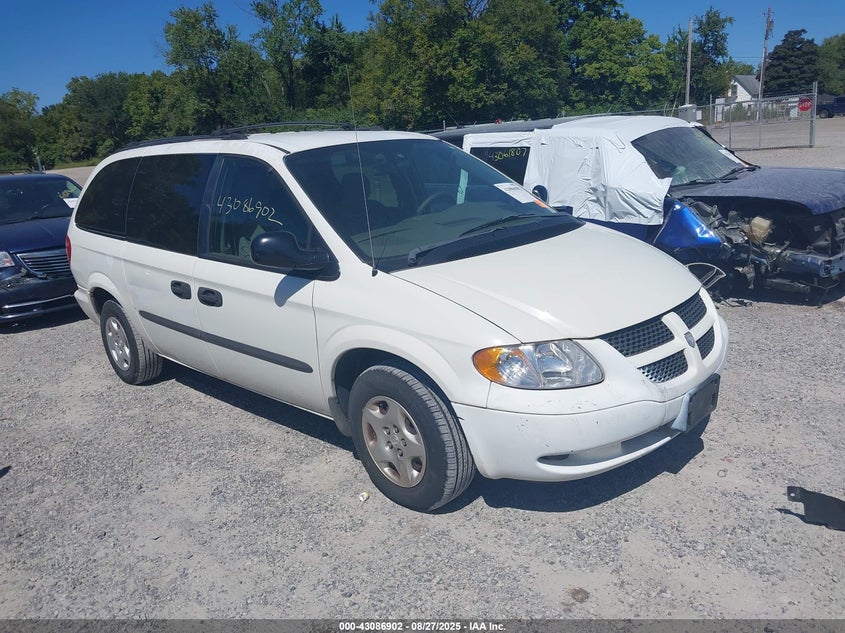 2003 Dodge Grand Caravan Se white van flexible 1D4GP24303B294683 photo #1