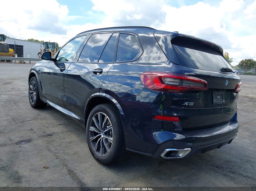 2023 BMW X5 3.0 Phev Xdrive45e Black Lot 111043086907 Vin 5UXTA6C0XP9P50955