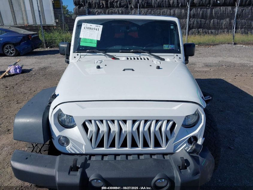 2017 Jeep Wrangler Unlimited Sport 4X4 VIN: 1C4BJWDG0HL750332 Lot: 43086941