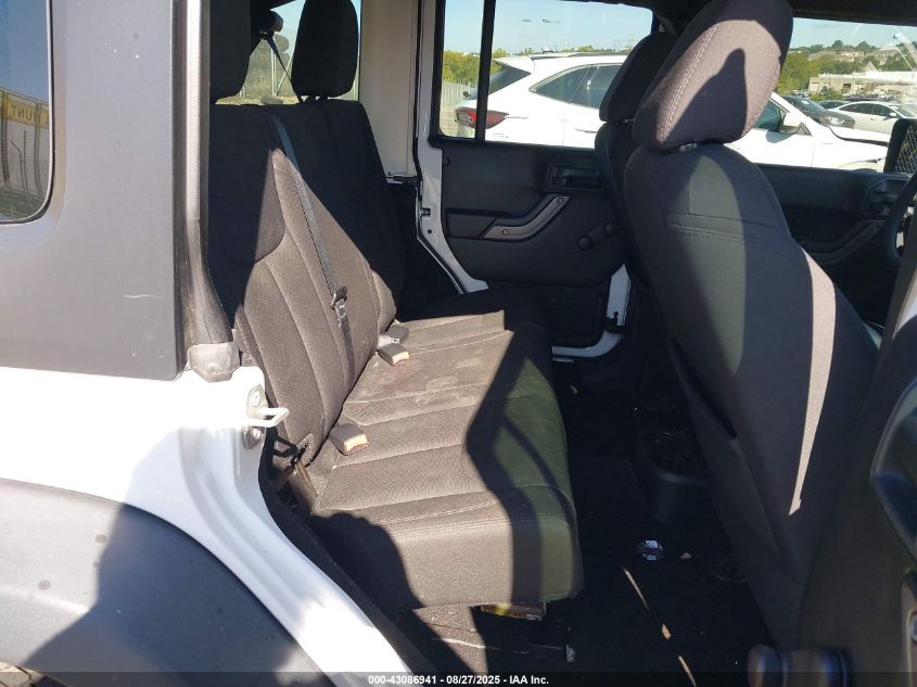 2017 Jeep Wrangler Unlimited Sport 4X4 VIN: 1C4BJWDG0HL750332 Lot: 43086941