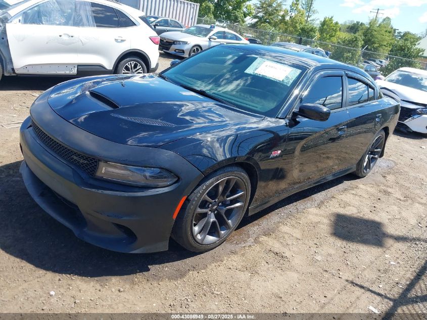 2020 Dodge Charger Scat Pack Rwd VIN: 2C3CDXGJ3LH232301 Lot: 43086949