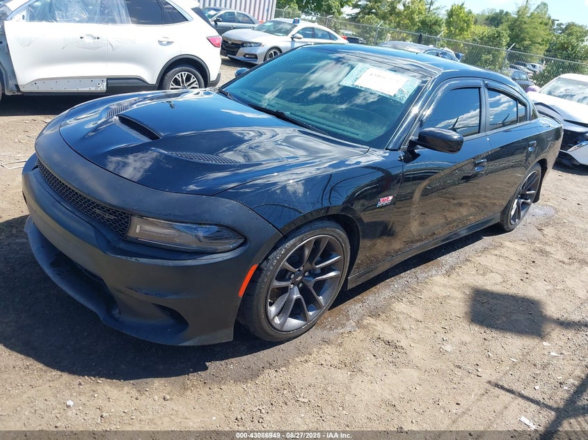 Vin: 2c3cdxgj3lh232301, lot: 43581201, dodge charger scat pack rwd 20202