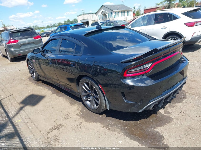 Vin: 2c3cdxgj3lh232301, lot: 43581201, dodge charger scat pack rwd 20203
