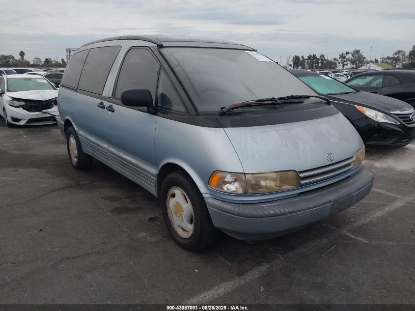 1991 Toyota Previa Le VIN: JT3AC12R6M0052109 Lot: 43087001