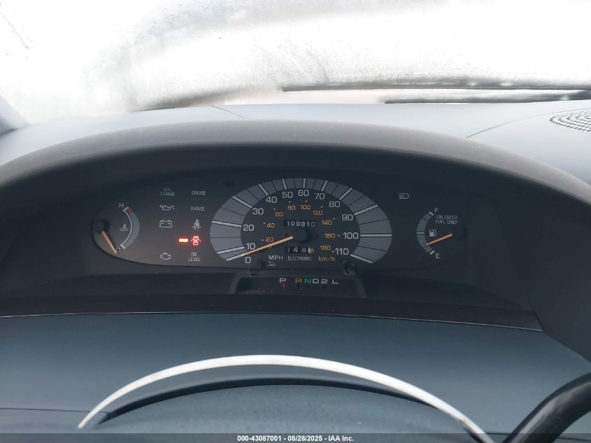 1991 Toyota Previa Le VIN: JT3AC12R6M0052109 Lot: 43087001