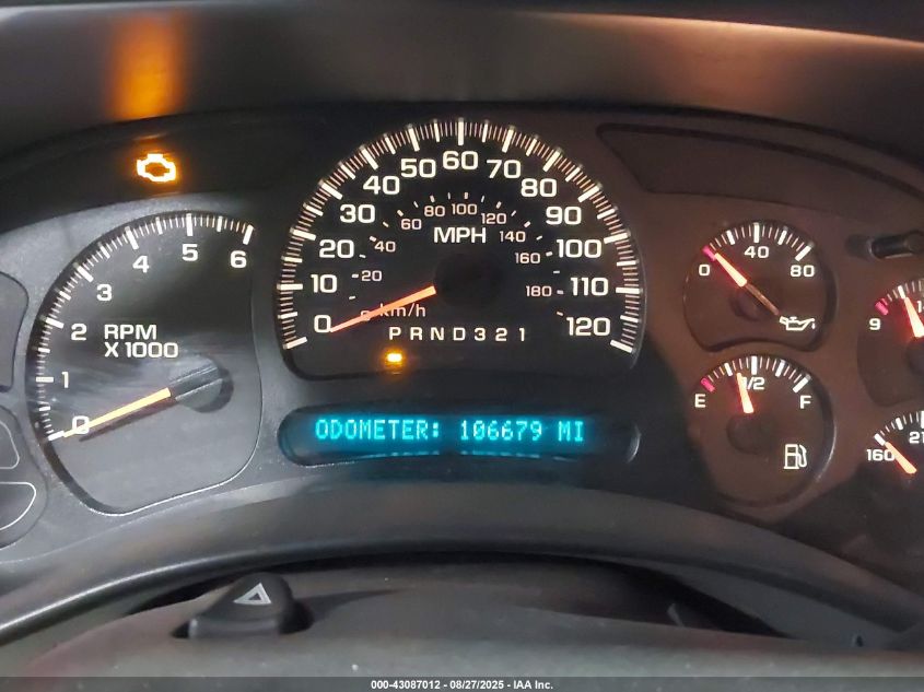 2006 Chevrolet Silverado 1500 Lt2 VIN: 2GCEC13T461236124 Lot: 43087012