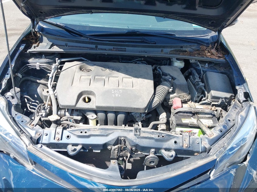 2017 Toyota Corolla Se VIN: 2T1BURHE1HC769934 Lot: 43087063