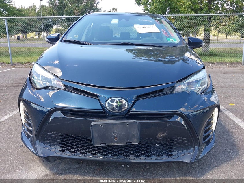 2017 Toyota Corolla Se VIN: 2T1BURHE1HC769934 Lot: 43087063