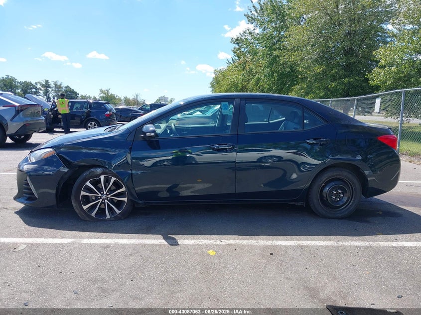 2017 Toyota Corolla Se VIN: 2T1BURHE1HC769934 Lot: 43087063