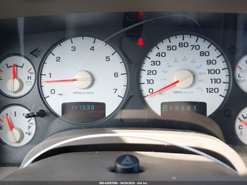 2003 Dodge Ram 1500 Slt/Laramie/St VIN: 1D7HA16N13J636956 Lot: 43087068