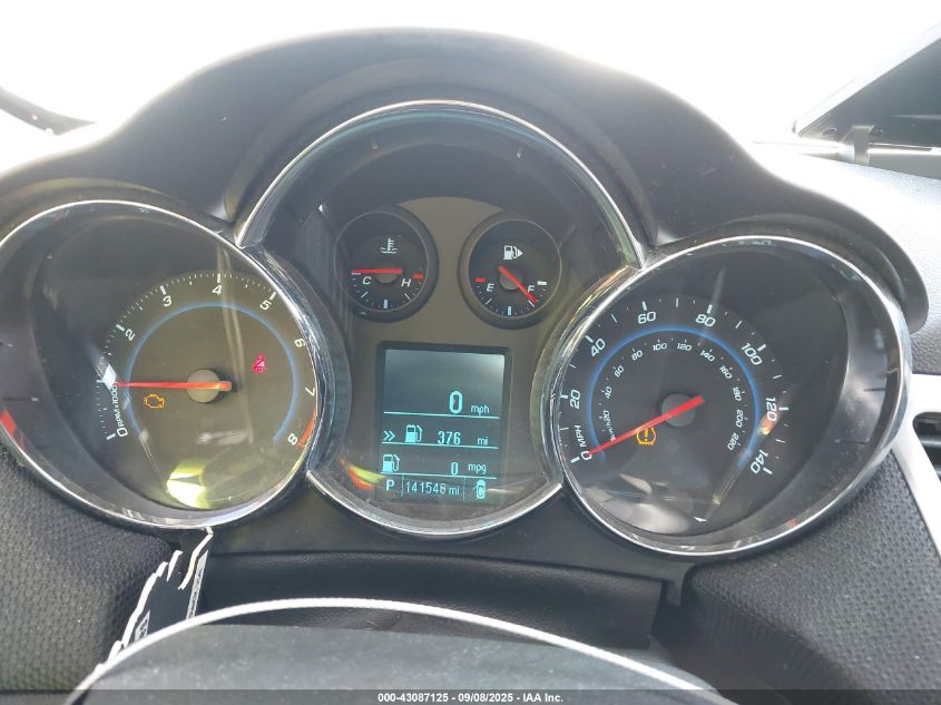 2012 Chevrolet Cruze 1Lt VIN: 1G1PF5SC7C7405245 Lot: 43087125