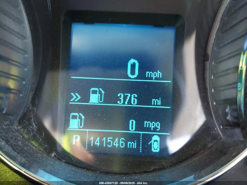 2012 Chevrolet Cruze 1Lt VIN: 1G1PF5SC7C7405245 Lot: 43087125