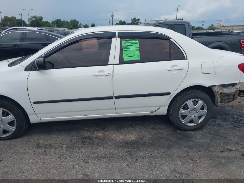 2004 Toyota Corolla Ce VIN: 2T1BR32E54C182833 Lot: 43087175