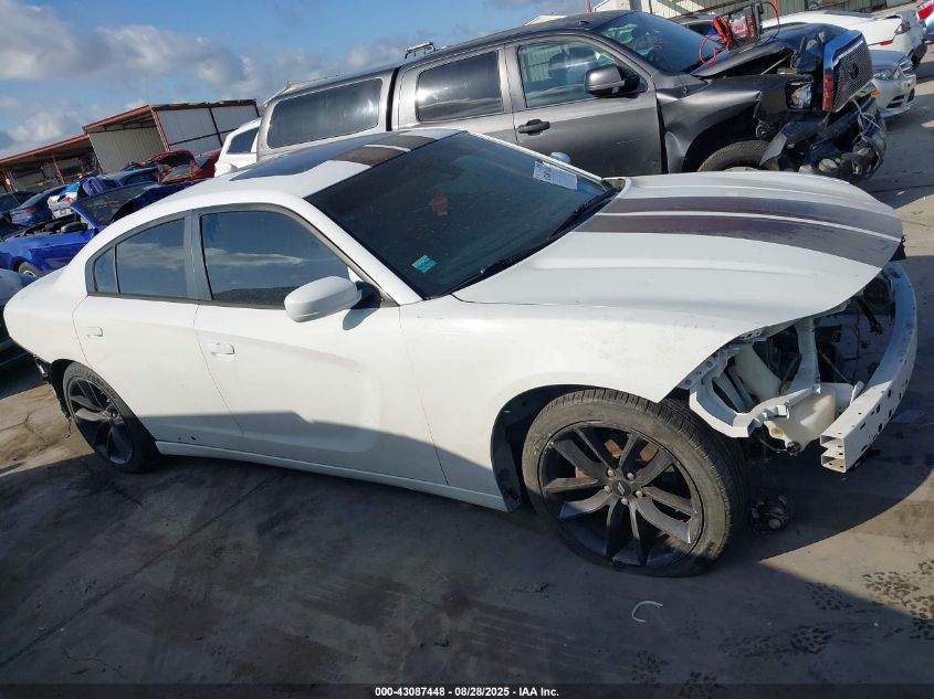 2015 Dodge Charger Sxt VIN: 2C3CDXHG2FH824683 Lot: 43087448