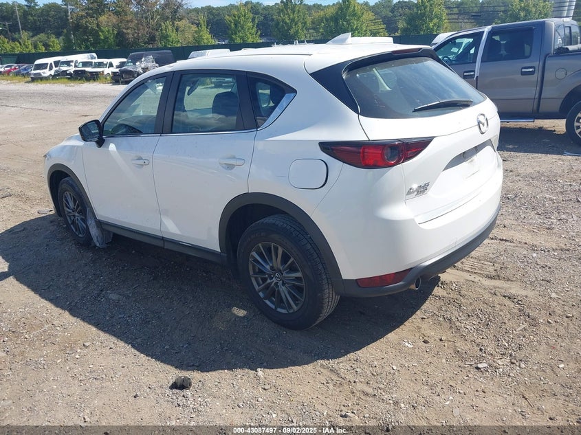 JM3KFBBMXK1544304 2019 Mazda Cx-5 2.5 Sport White