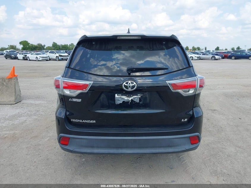 2015 TOYOTA HIGHLANDER LE PLUS V6 - 5TDZKRFH7FS065002