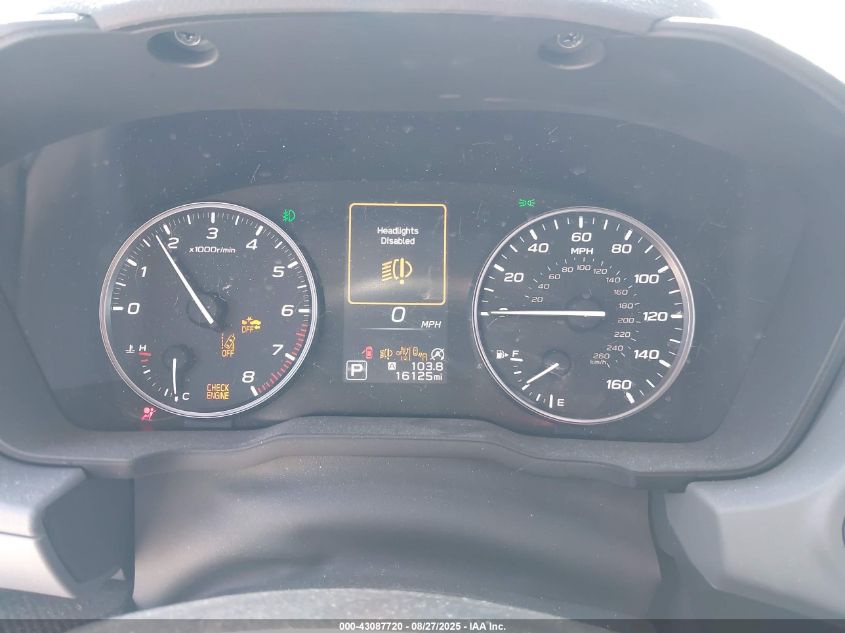 2024 Subaru Crosstrek Premium VIN: JF2GUADC8R8852853 Lot: 43087720