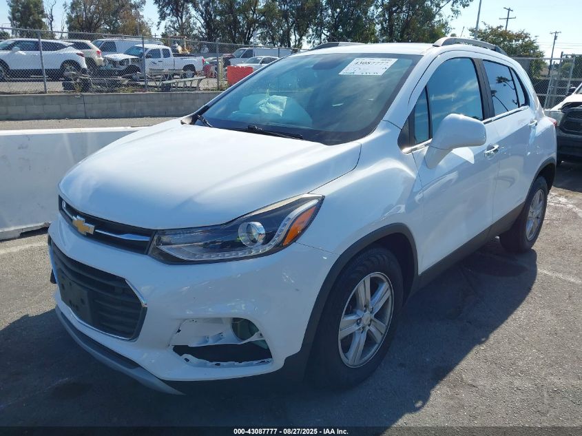 2020 Chevrolet Trax Fwd Lt VIN: KL7CJLSB3LB088283 Lot: 43087777