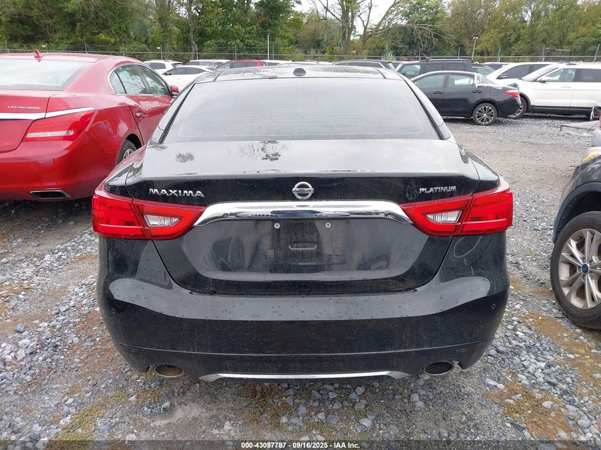 2017 Nissan Maxima 3.5 Platinum VIN: 1N4AA6AP5HC386169 Lot: 43087787