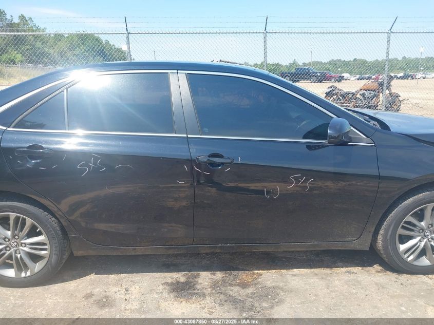 2016 Toyota Camry Se VIN: 4T1BF1FK8GU211239 Lot: 43087850