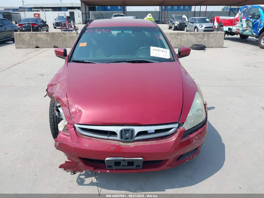 2007 Honda Accord 2.4 Se VIN: 1HGCM56397A051079 Lot: 43087851