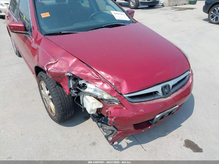 2007 Honda Accord 2.4 Se VIN: 1HGCM56397A051079 Lot: 43087851