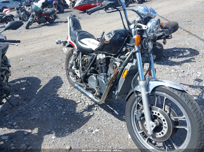 1984 Honda Vt700 C black null null JH2RC1909EM011545 photo #1