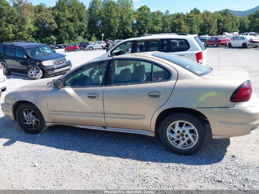 2003 Pontiac Grand Am Se1 VIN: 1G2NF52F03C251675 Lot: 43087873