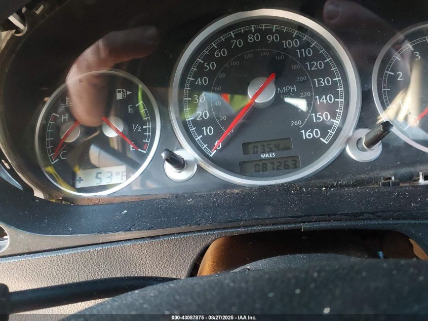 2005 Chrysler Crossfire Limited VIN: 1C3AN69L45X051123 Lot: 43087875