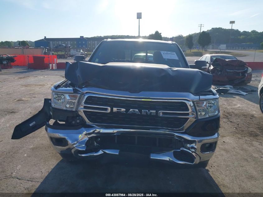 2022 Ram 1500 Big Horn 4X4 6'4 Box VIN: 1C6SRFBT8NN155583 Lot: 43087964