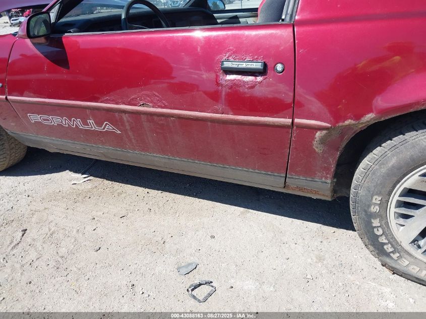 1988 Pontiac Firebird VIN: 1G2FS21S8JL244435 Lot: 43088163