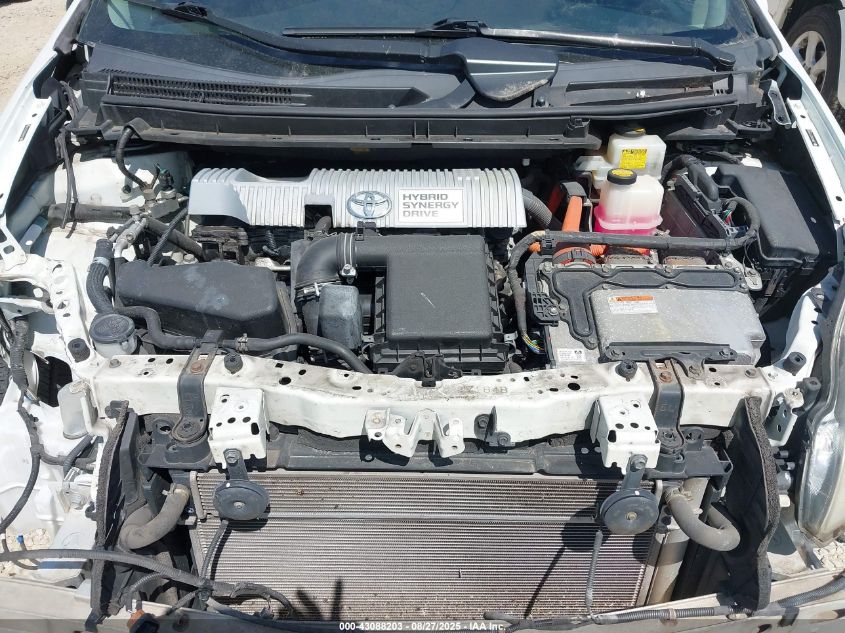 2012 Toyota Prius Two VIN: JTDKN3DU2C1529408 Lot: 43088203