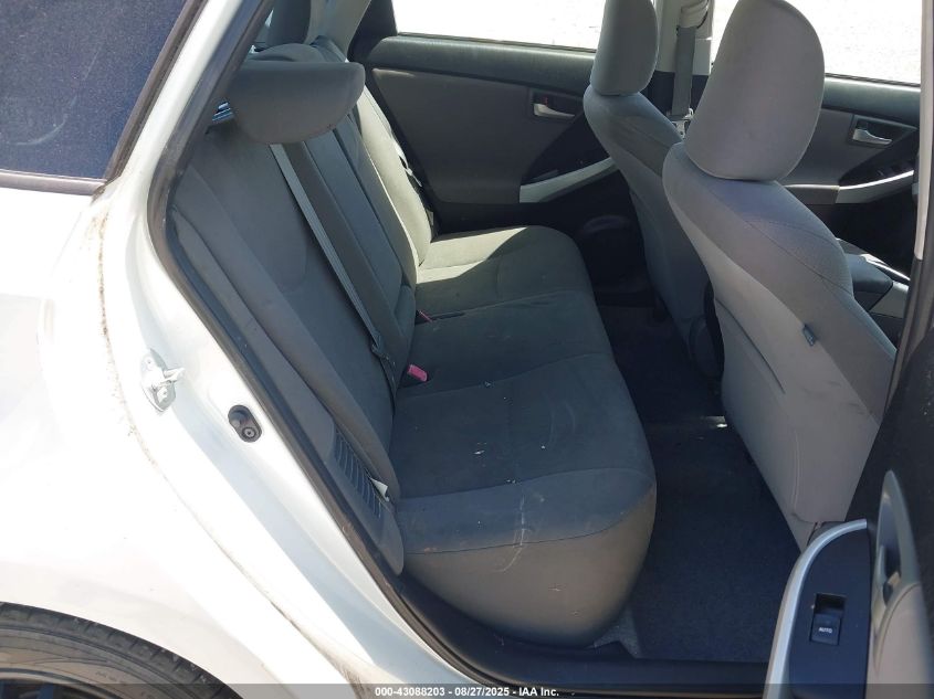 2012 Toyota Prius Two VIN: JTDKN3DU2C1529408 Lot: 43088203