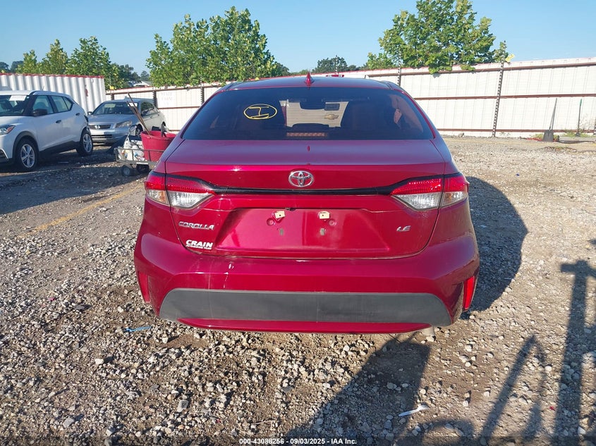 2022 TOYOTA COROLLA LE 5YFEPMAEXNP329028