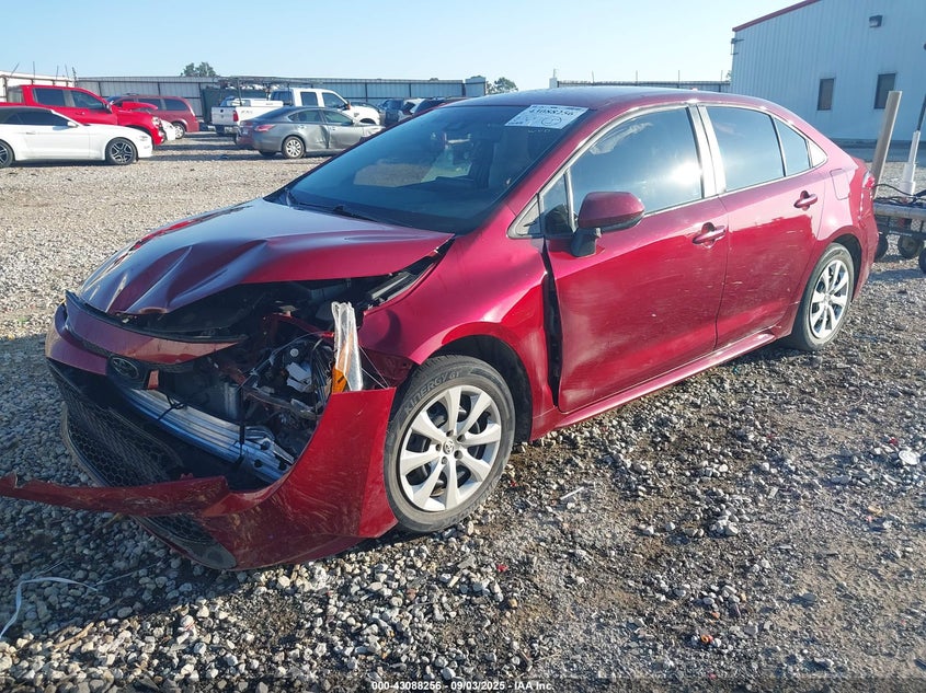 2022 TOYOTA COROLLA LE 5YFEPMAEXNP329028