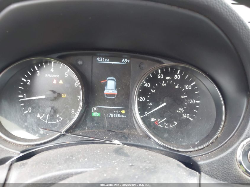 2017 Nissan Rogue Sv VIN: JN8AT2MT7HW400873 Lot: 43088293