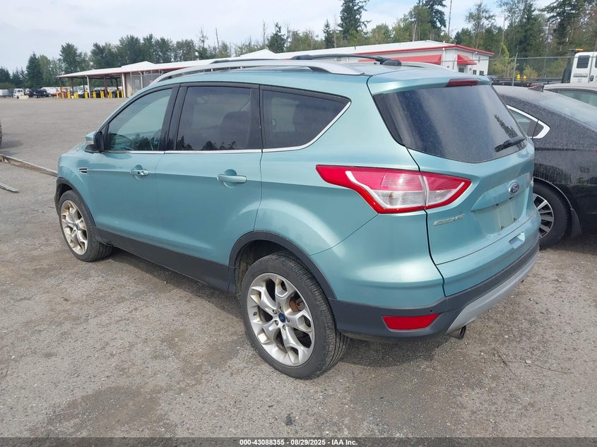 Vin: 1fmcu9j98duc71787, lot: 43582607, ford escape titanium 20133