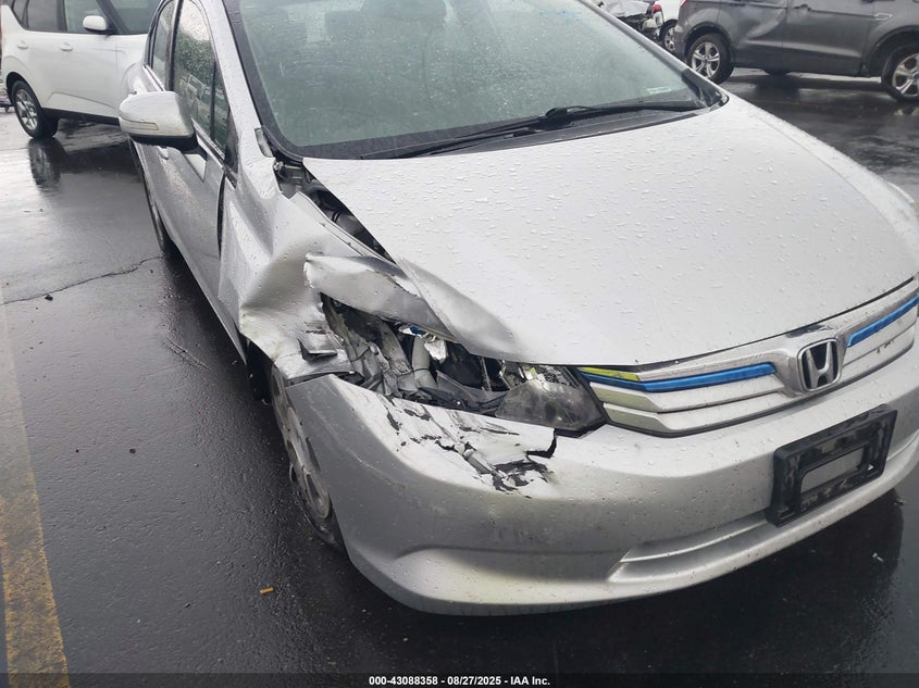 2012 Honda Civic Hybrid VIN: JHMFB4F29CS003443 Lot: 43088358
