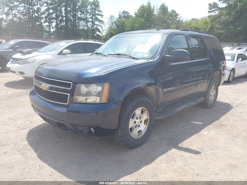 2007 Chevrolet Tahoe Lt blue other gasoline 1GNFC13J67R165897 photo #3