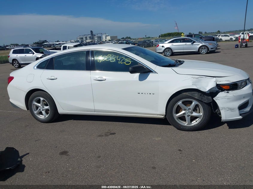 2017 Chevrolet Malibu Ls VIN: 1G1ZB5ST9HF257844 Lot: 43088428