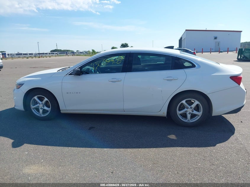 2017 Chevrolet Malibu Ls VIN: 1G1ZB5ST9HF257844 Lot: 43088428