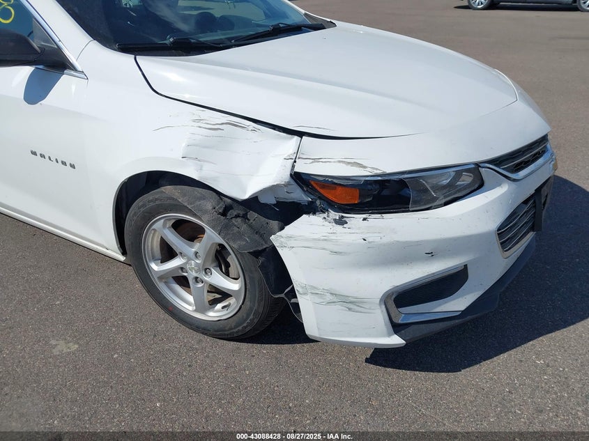2017 Chevrolet Malibu Ls VIN: 1G1ZB5ST9HF257844 Lot: 43088428