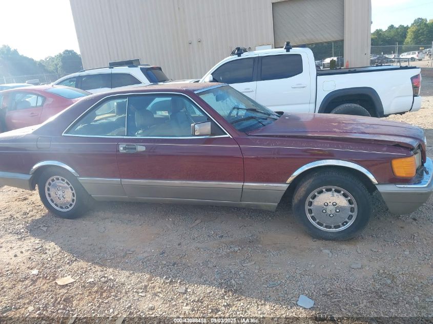 1986 Mercedes-Benz 560 Sec VIN: WDBCA45D5GA200646 Lot: 43088458
