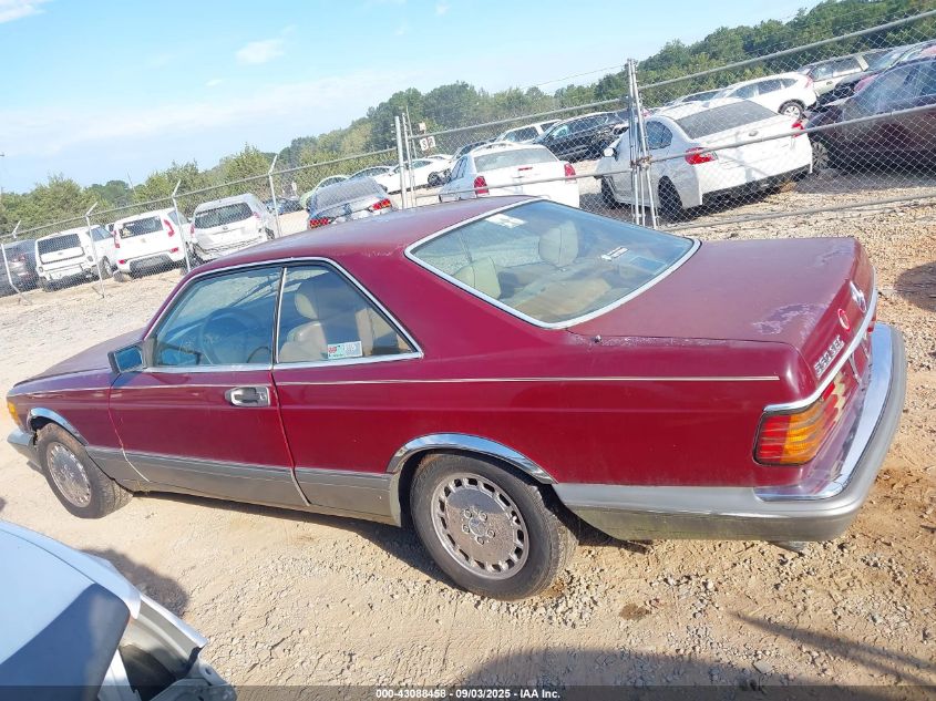 1986 Mercedes-Benz 560 Sec VIN: WDBCA45D5GA200646 Lot: 43088458