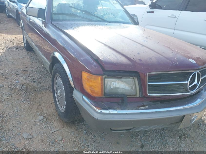1986 Mercedes-Benz 560 Sec VIN: WDBCA45D5GA200646 Lot: 43088458