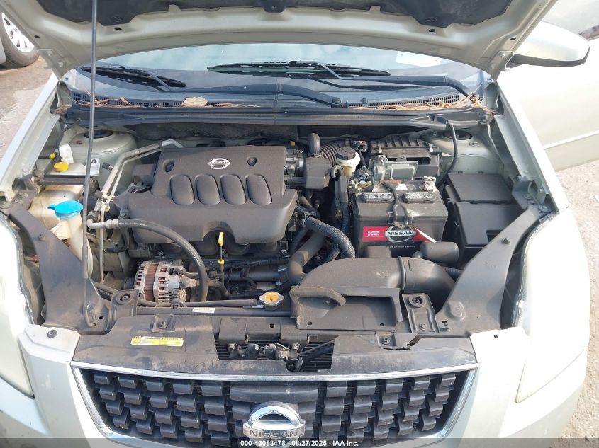 2008 Nissan Sentra 2.0S VIN: 3N1AB61E38L644055 Lot: 43088478