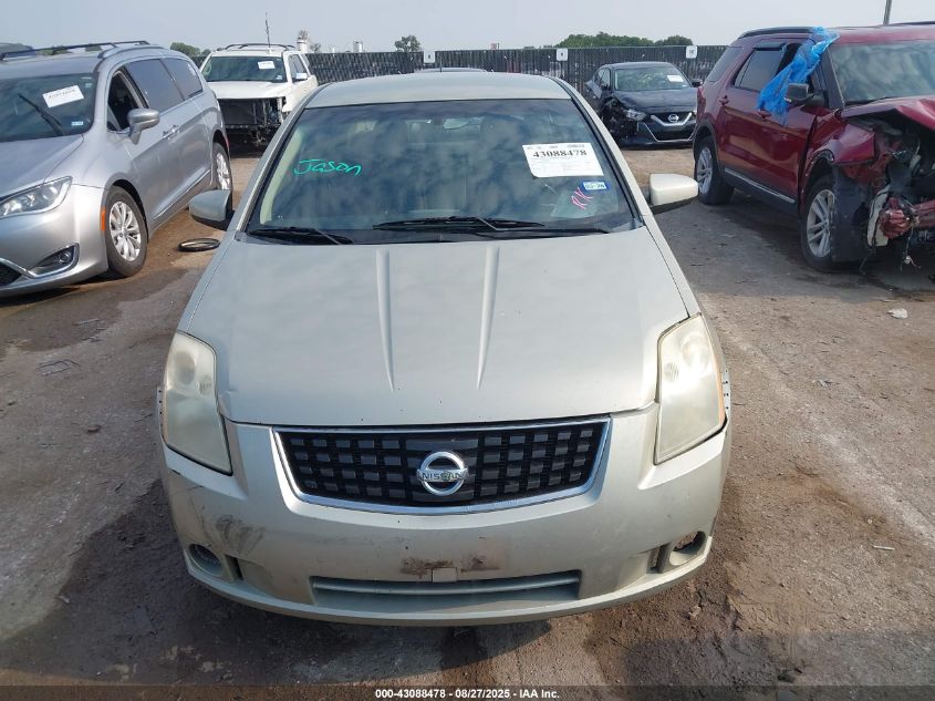 2008 Nissan Sentra 2.0S VIN: 3N1AB61E38L644055 Lot: 43088478